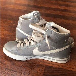 Nike Grey White Hightops